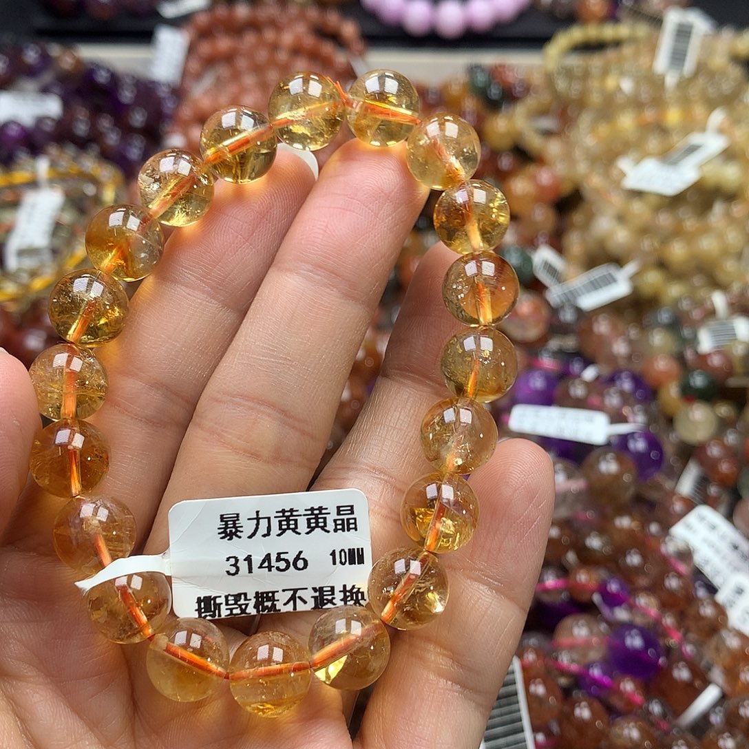 水晶手链未镶嵌10mm