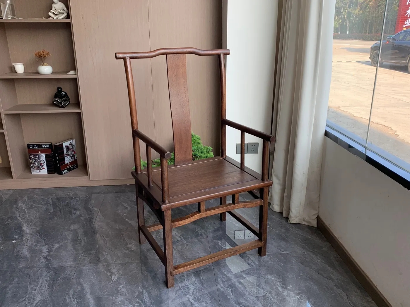 椅子摇椅书椅围椅家用太师椅木家具古典茶椅茶桌椅官帽椅