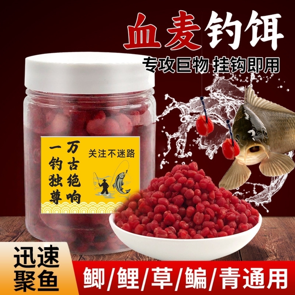 野钓重窝谷麦玉米酒米挂钩饵料适用于鲫鱼鲤鱼等多种鱼类