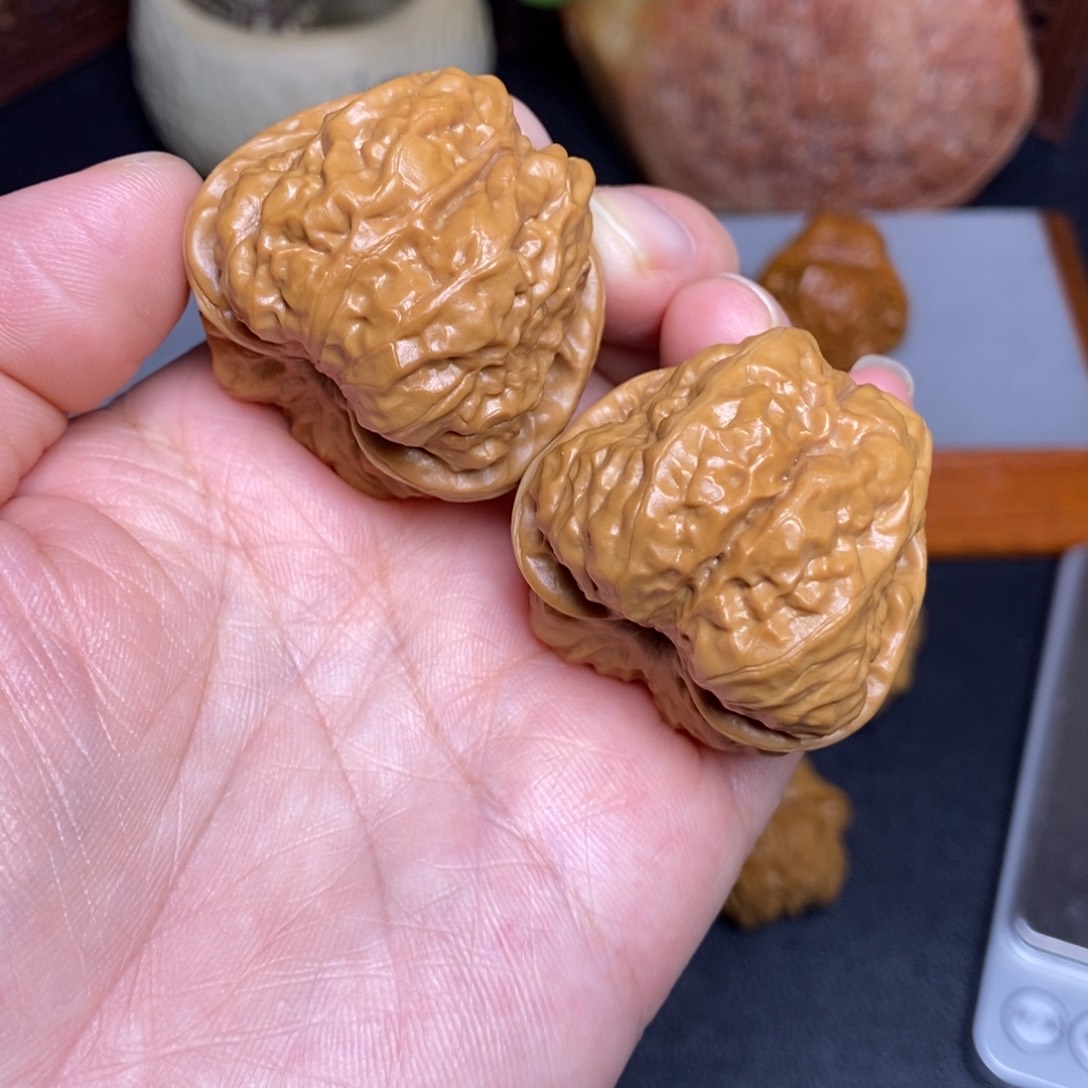 Ｋ***Ｙ把件文玩核桃38蛙