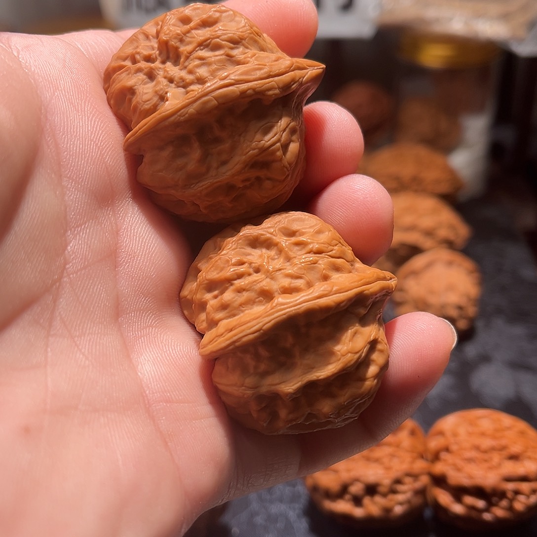 吊坠文玩核桃原树战马