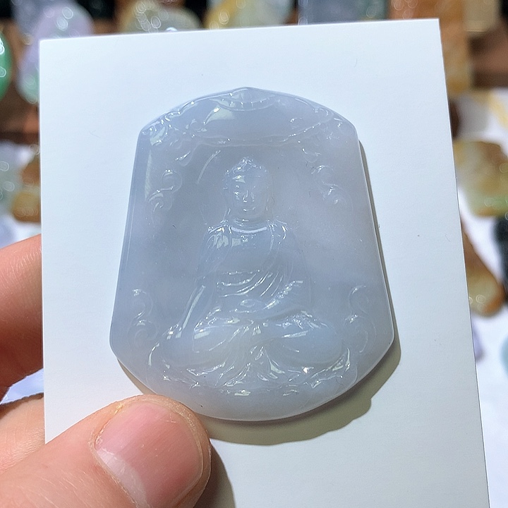 翡翠颈饰未镶嵌挂件