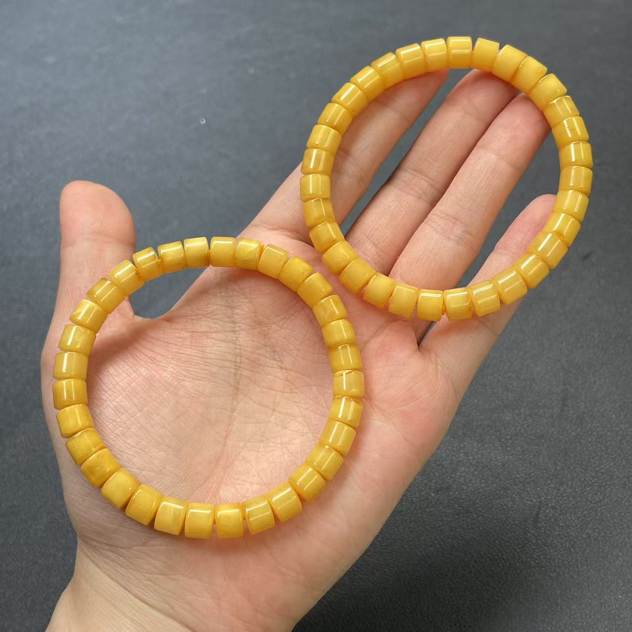 【胖】蜜蜡手串多样性发其一@k