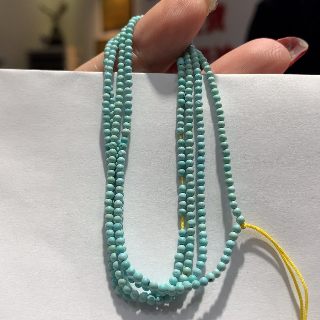 绿松石长链未镶嵌