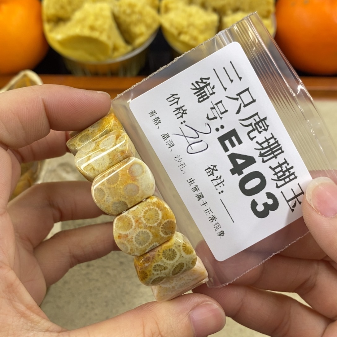 硅化珊瑚（珊瑚玉）1未镶嵌生**快