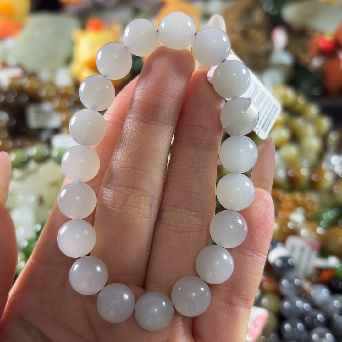 和田玉未镶嵌手串155