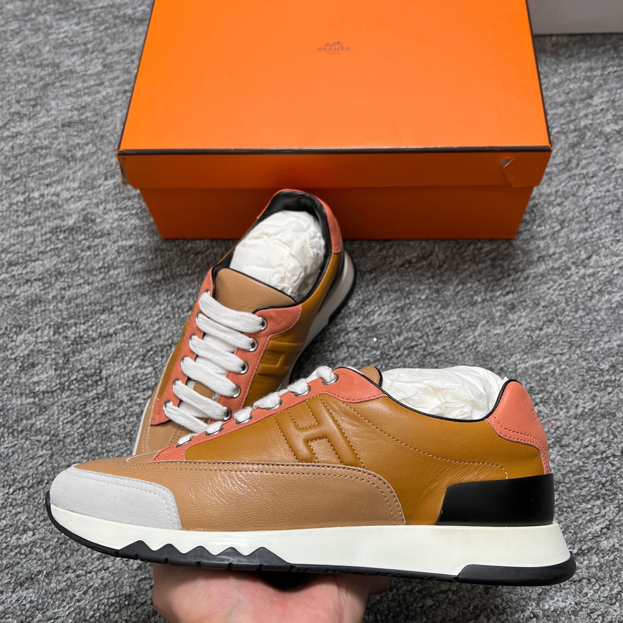 99新 Hermes/爱马仕 37码/Hermes 爱马仕运动鞋/0789