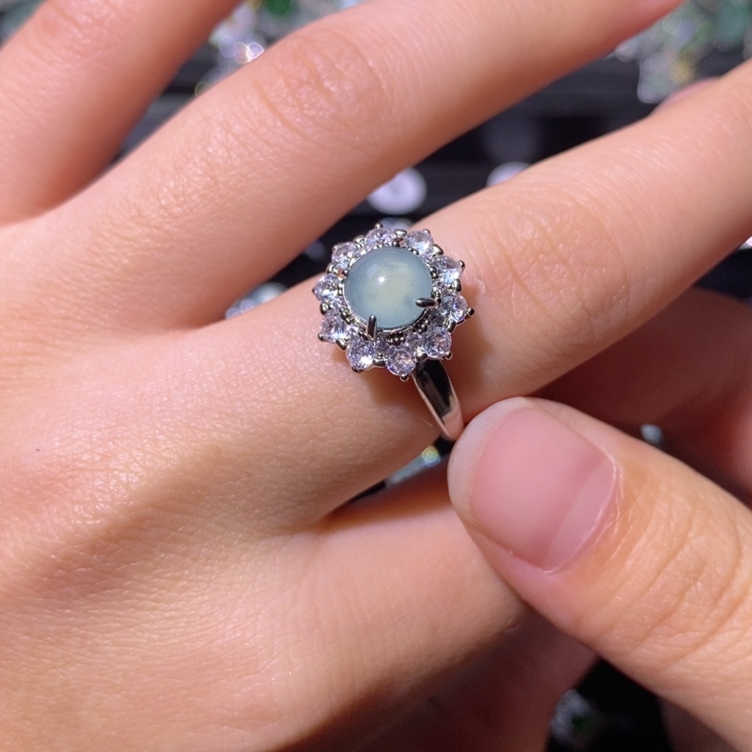 翡翠未镶嵌颈饰天然