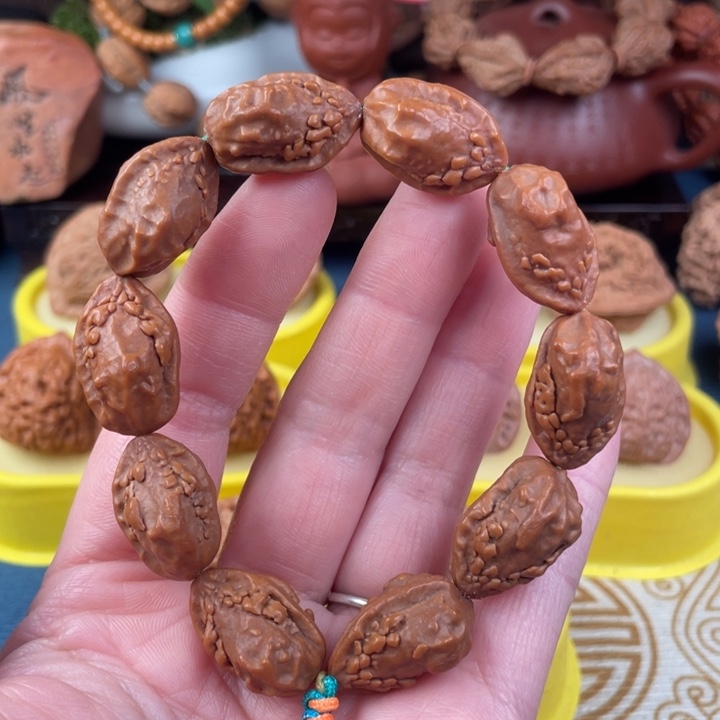 吊坠文玩核桃麒麟角15