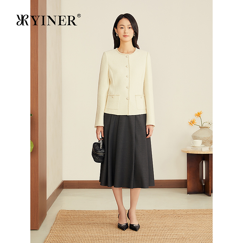 YINER音儿专选女装风衣外套8C65310056