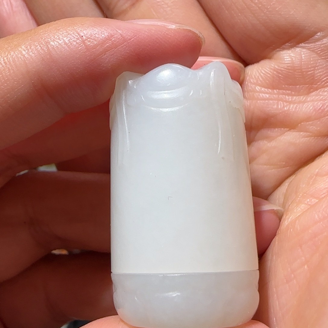 和田玉未镶嵌挂件韆****樹