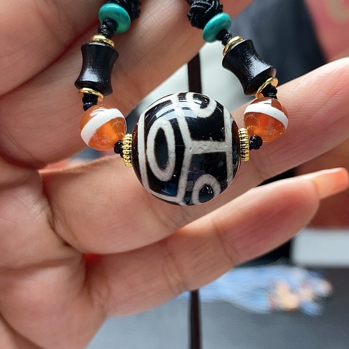 玛瑙/玉髓颈饰合金