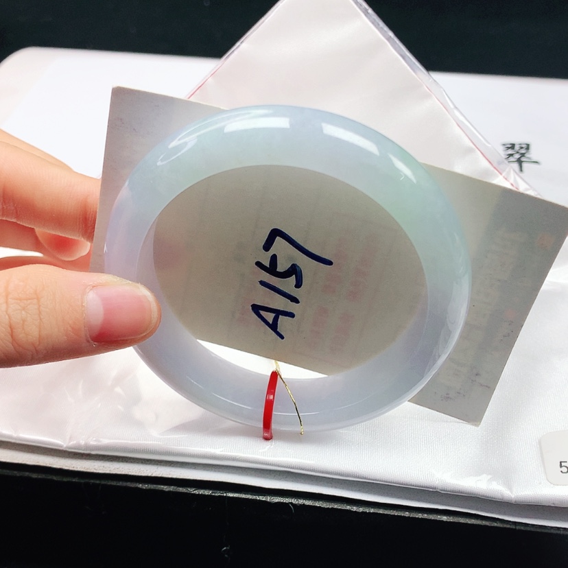 【闪购商品】翡翠手镯未镶嵌天然缅甸a货手镯56+