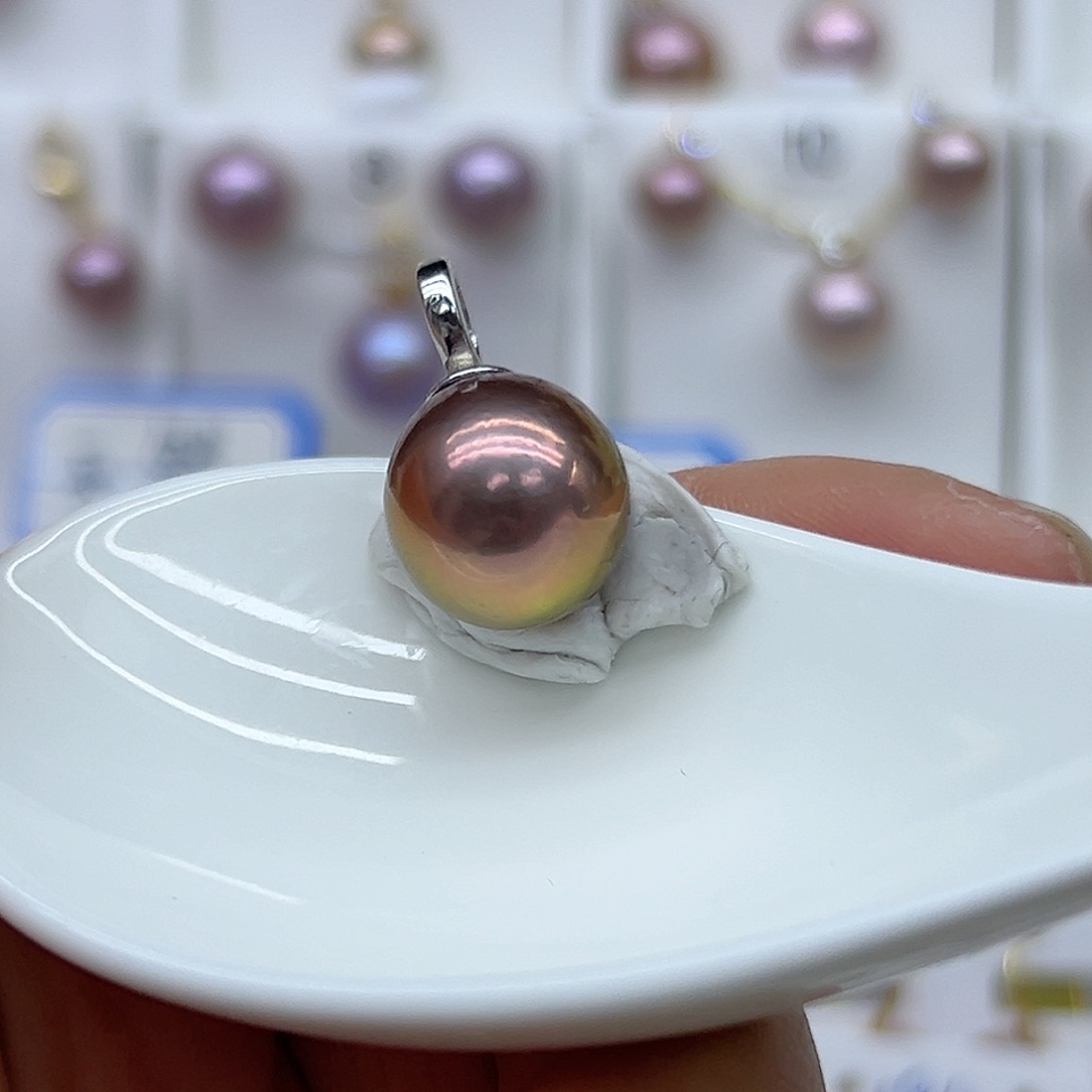 淡水珍珠颈饰银S925镶嵌珂*儿13