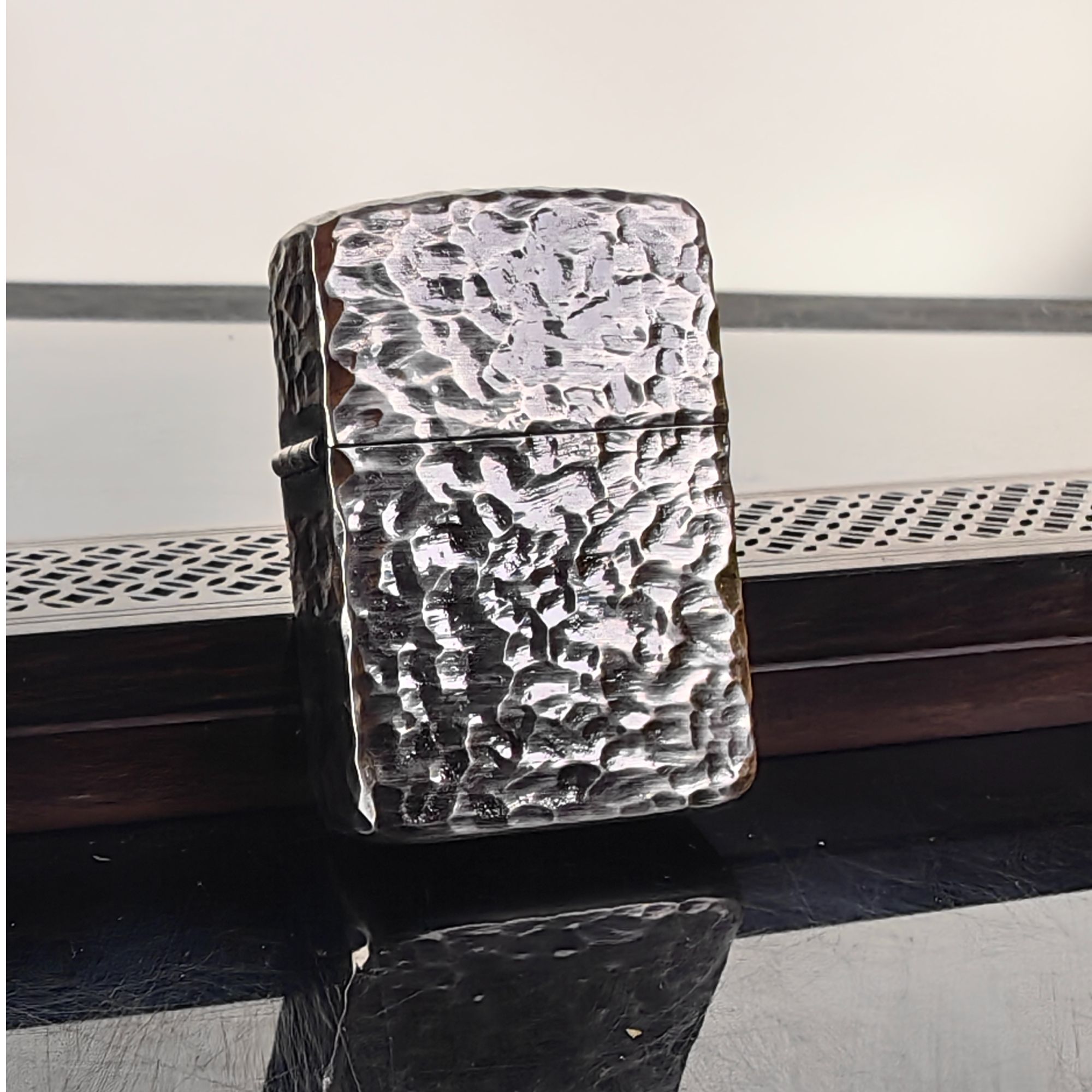 zippo打火机 DB 1941镀钛陨石坑  DY9913BM*706dabai