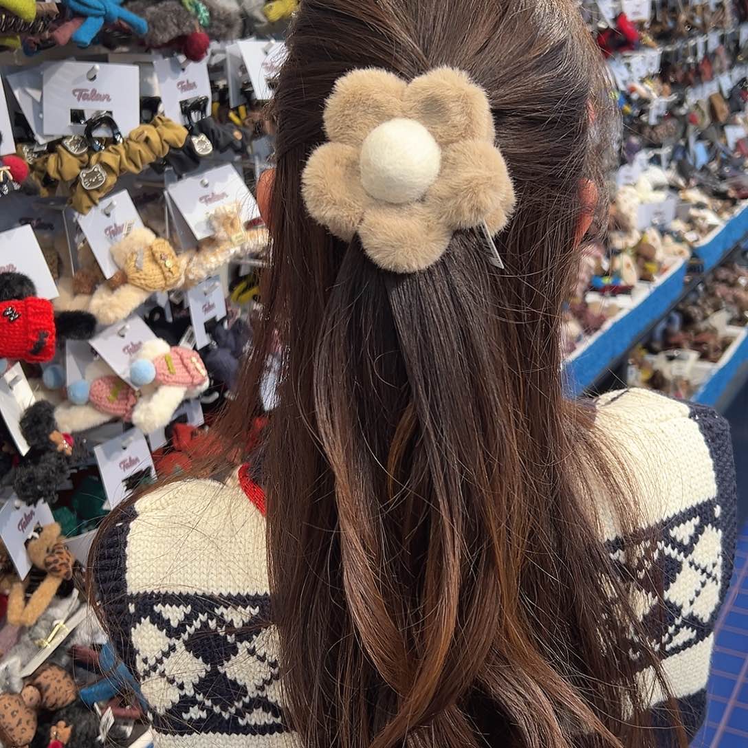 布艺铁合金卡其色大抓