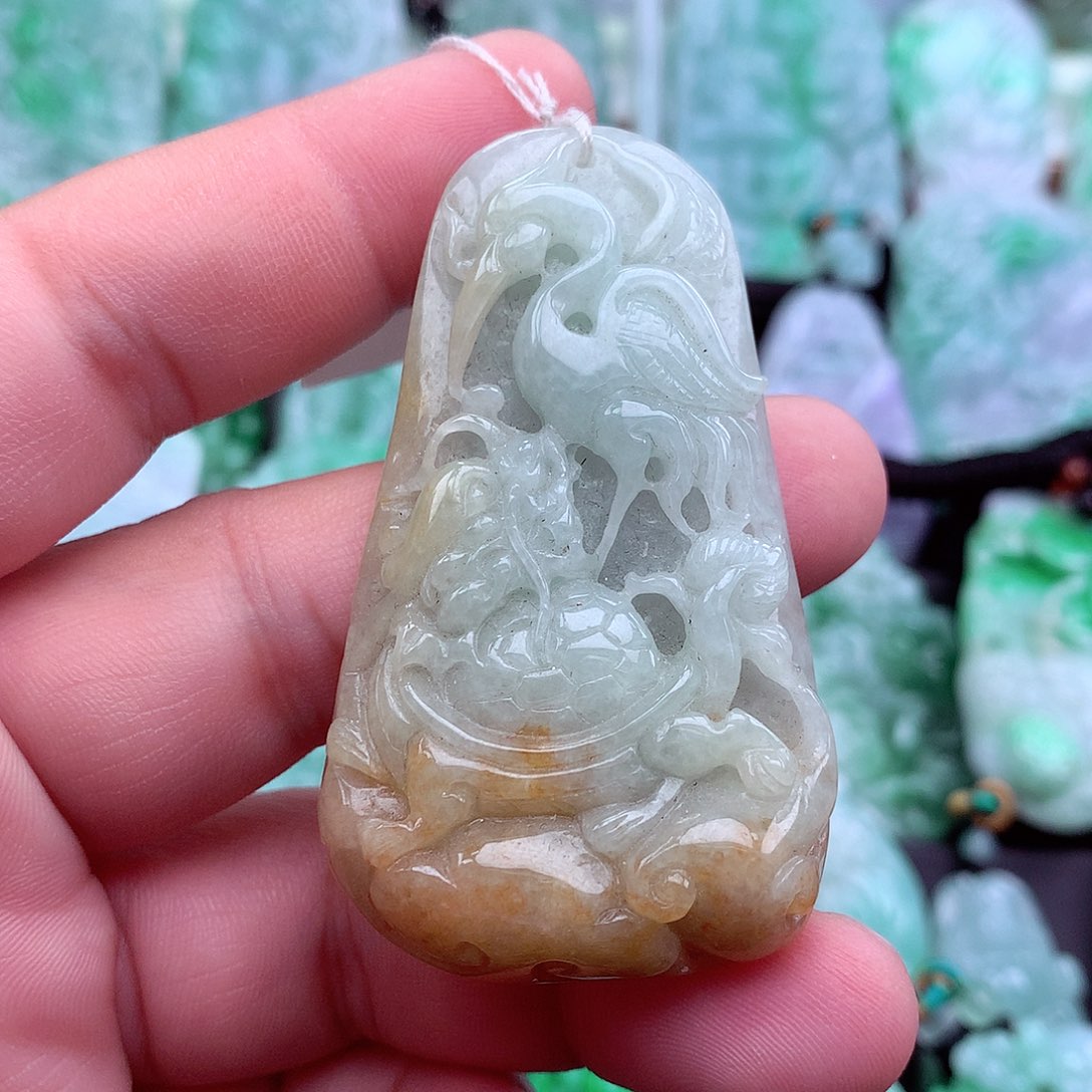 翡翠吊坠(不含链)未镶嵌