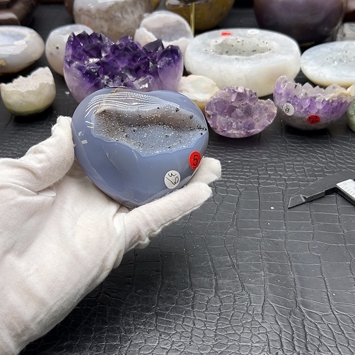 珠宝半成品水晶未镶嵌
