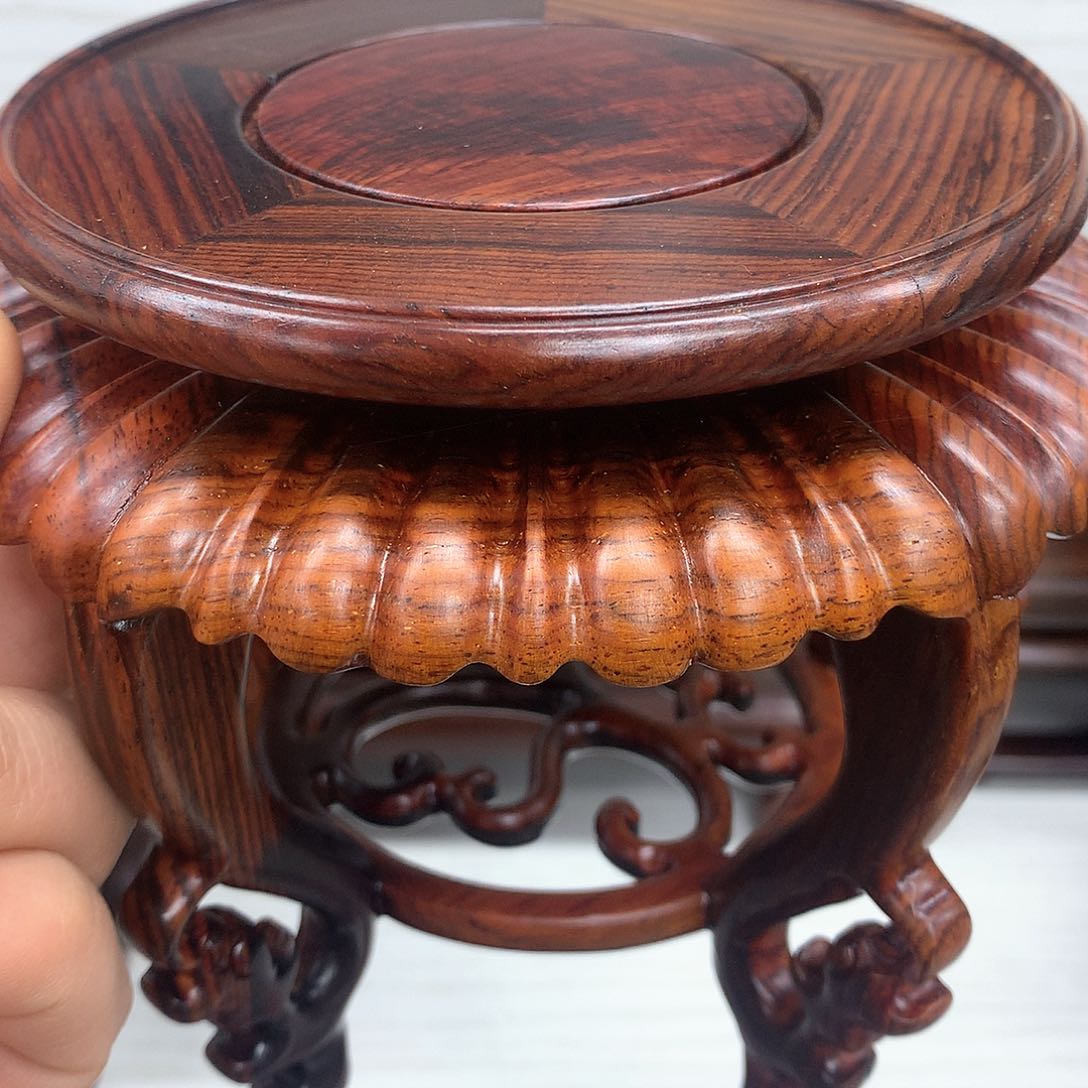 藤类微凹黄檀12公分海棠几