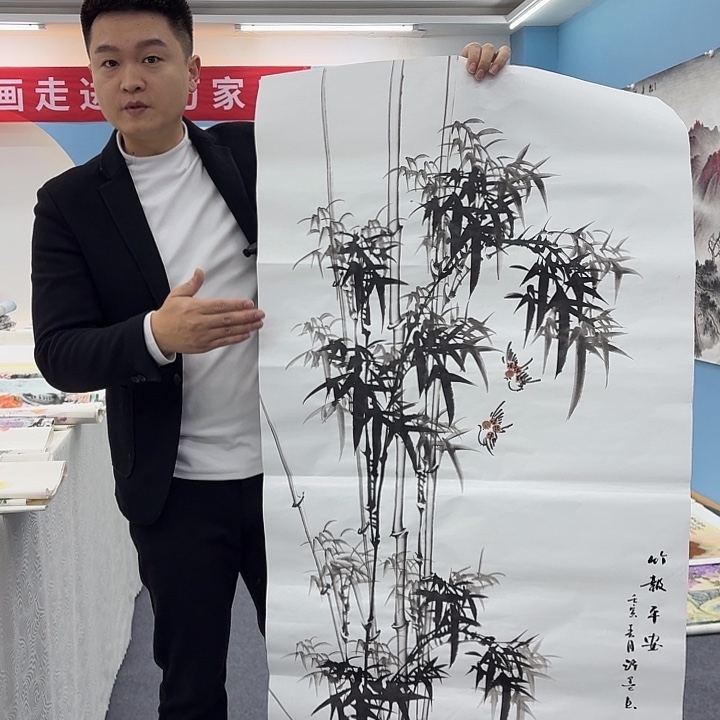 国画手绘国画作品