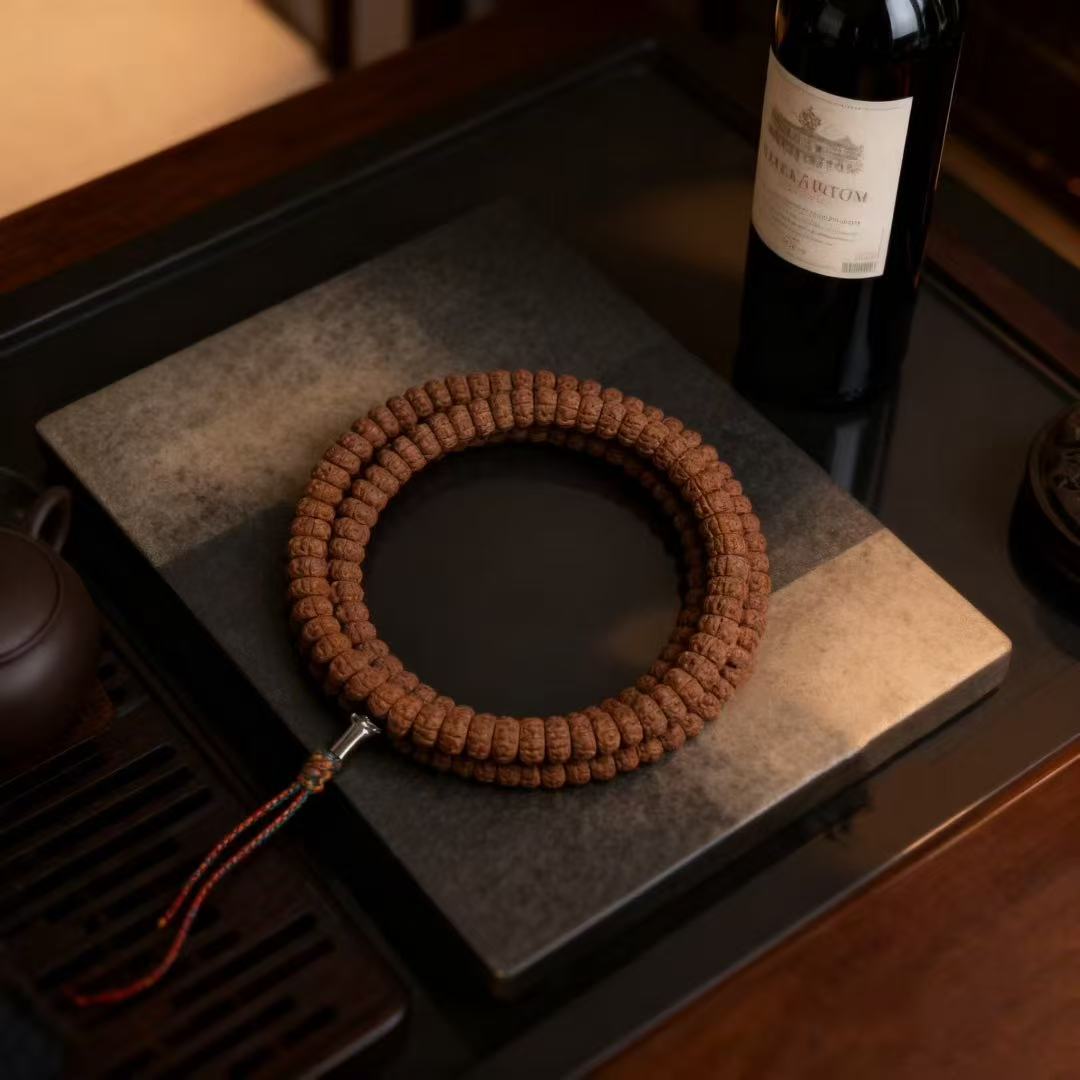 【明台】2025年新品 精挑 精工【藏式】老树王长串【108】