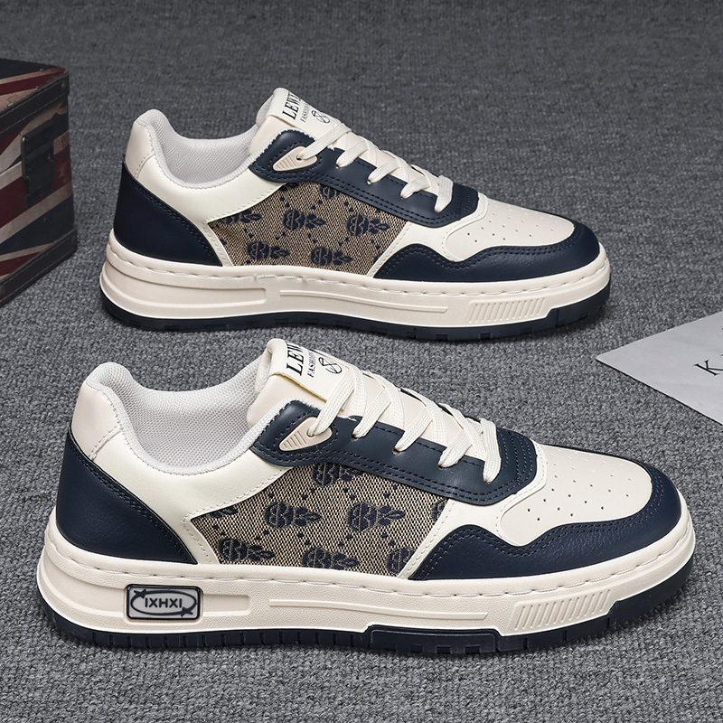 男鞋潮流休闲鞋板鞋男士百搭时尚运动潮鞋子男轻便透气