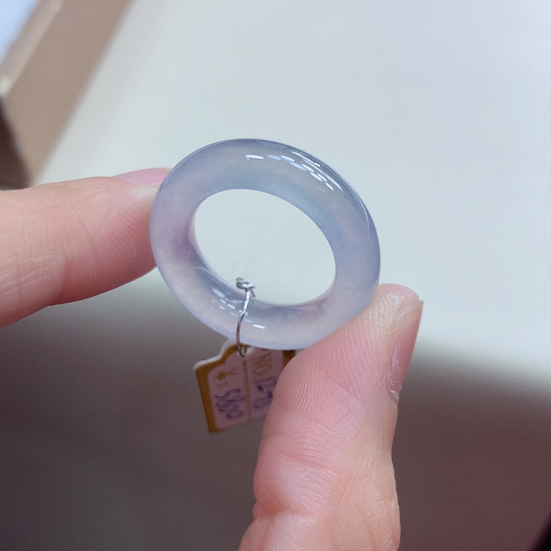 翡翠未镶嵌戒指12-13号