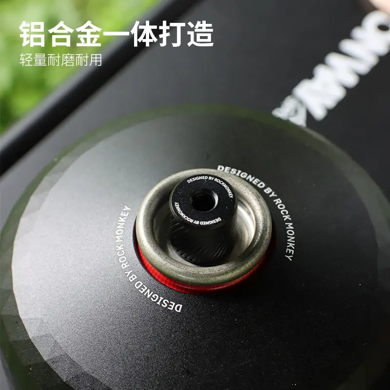 ROCK MONKEY岩猴露营气罐改灯架铝合金灯杆户外气罐改灯座配件