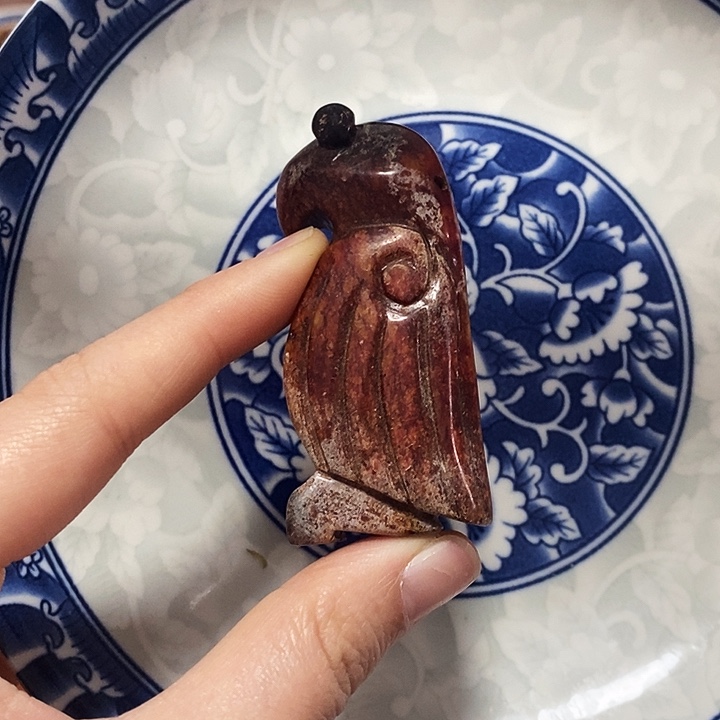 瓷片瓷片瓷器摆件1个