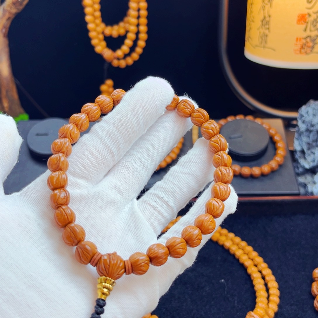 独***秀桃核吊坠野生桃核