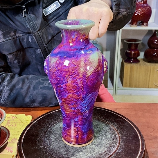 摆件尚峰钧窑作品新疆不包邮