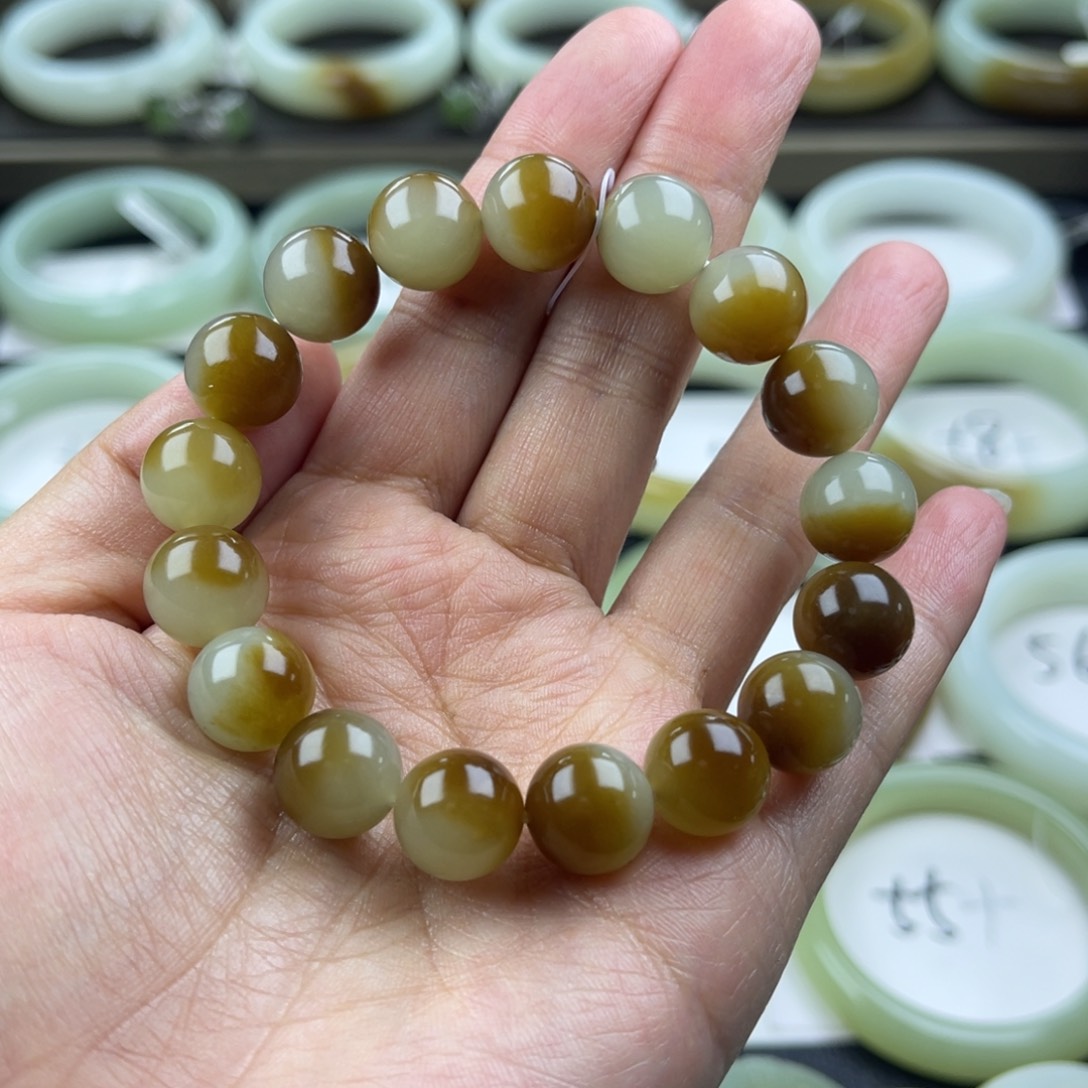 和田玉手链未镶嵌