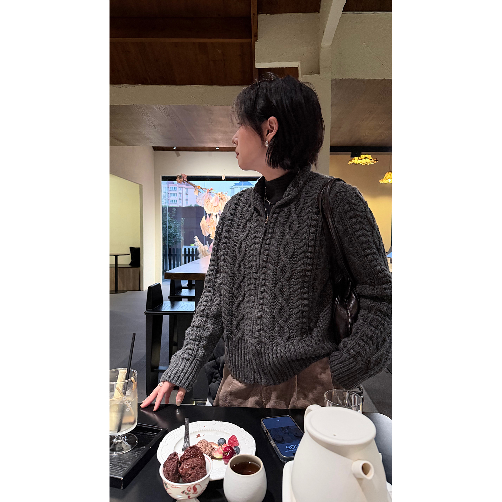 苏安家｜“挚爱麻花”匠心堆砌 没有比ta更显瘦 高比例羊毛麻花毛衣