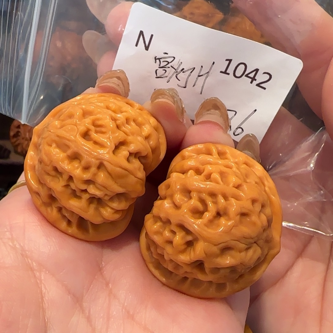 桃核吊坠万****岁宫灯37精品