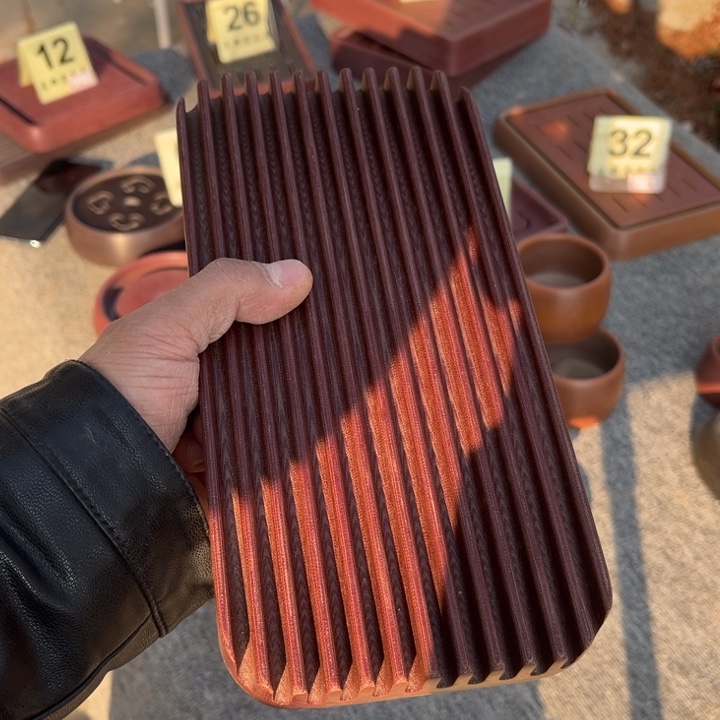 1123红料壶承杯架