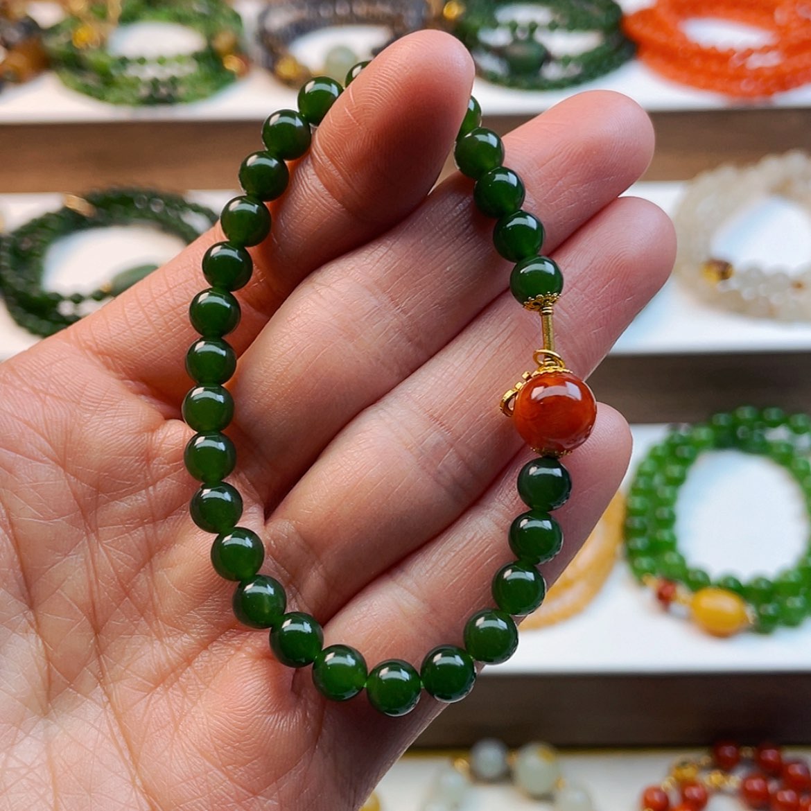 【闪购商品】和田玉手串未镶嵌