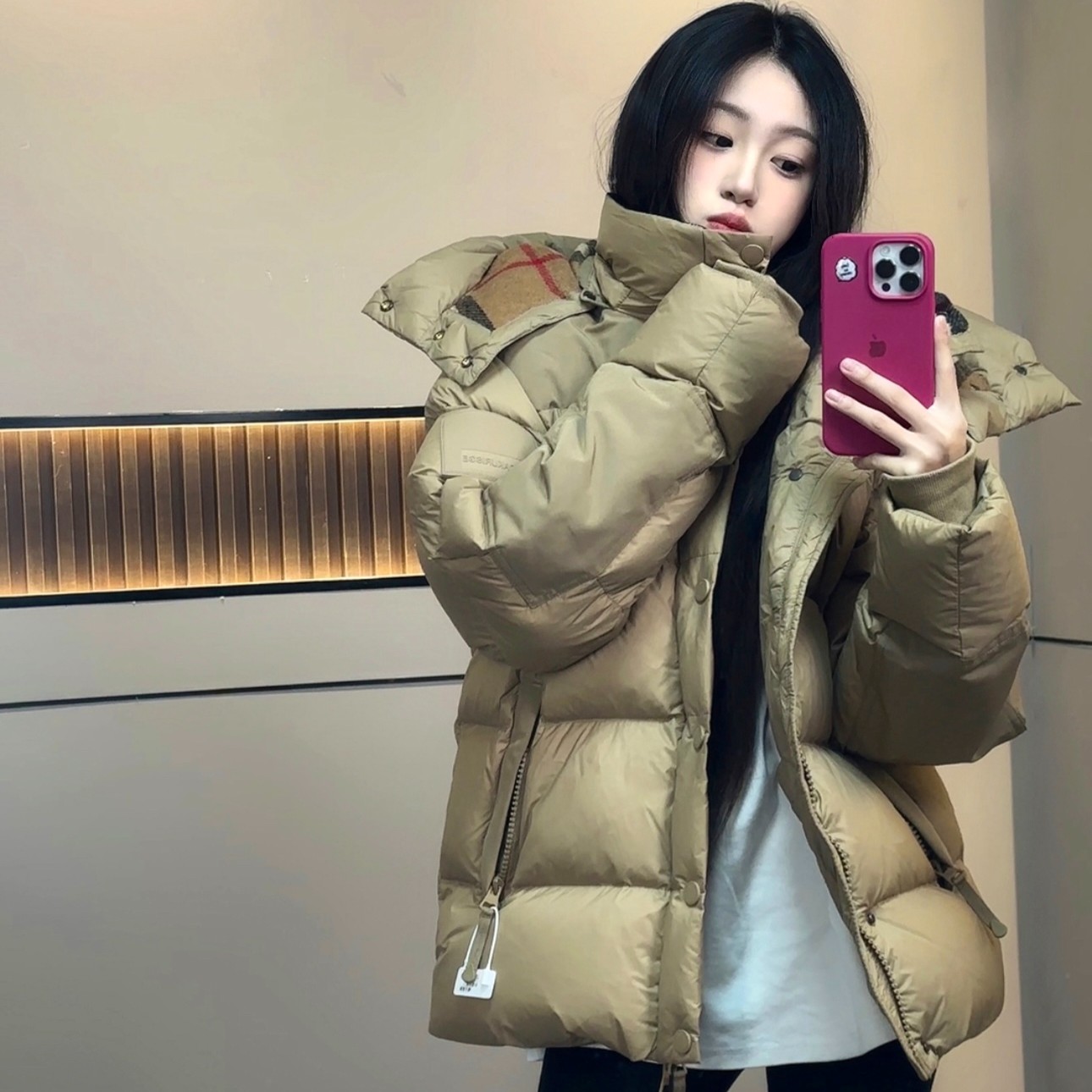 【芯片可查】一衣四穿24年情侣款可拆卸袖口带帽清仓羽绒服