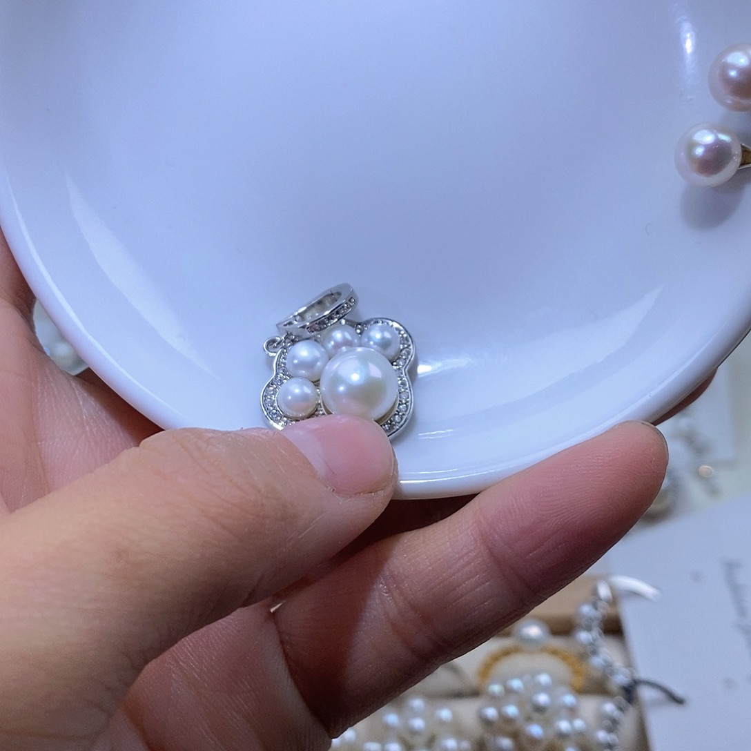 耳饰未镶嵌淡水珍珠