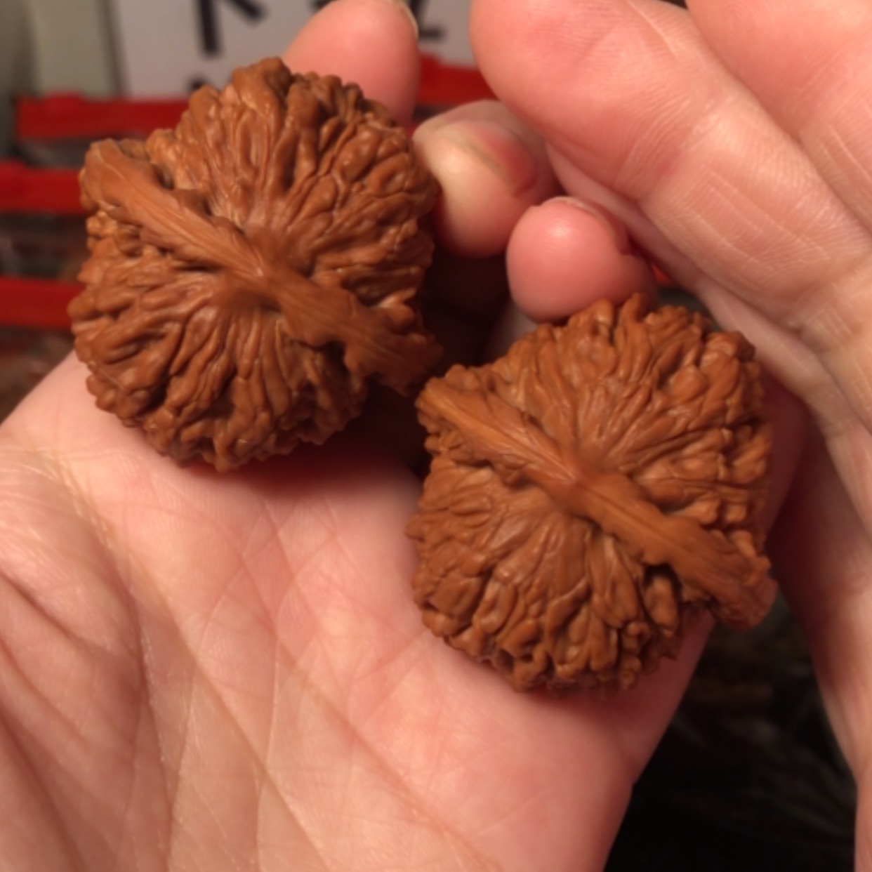 【闪购商品】文玩核桃把件四座楼40