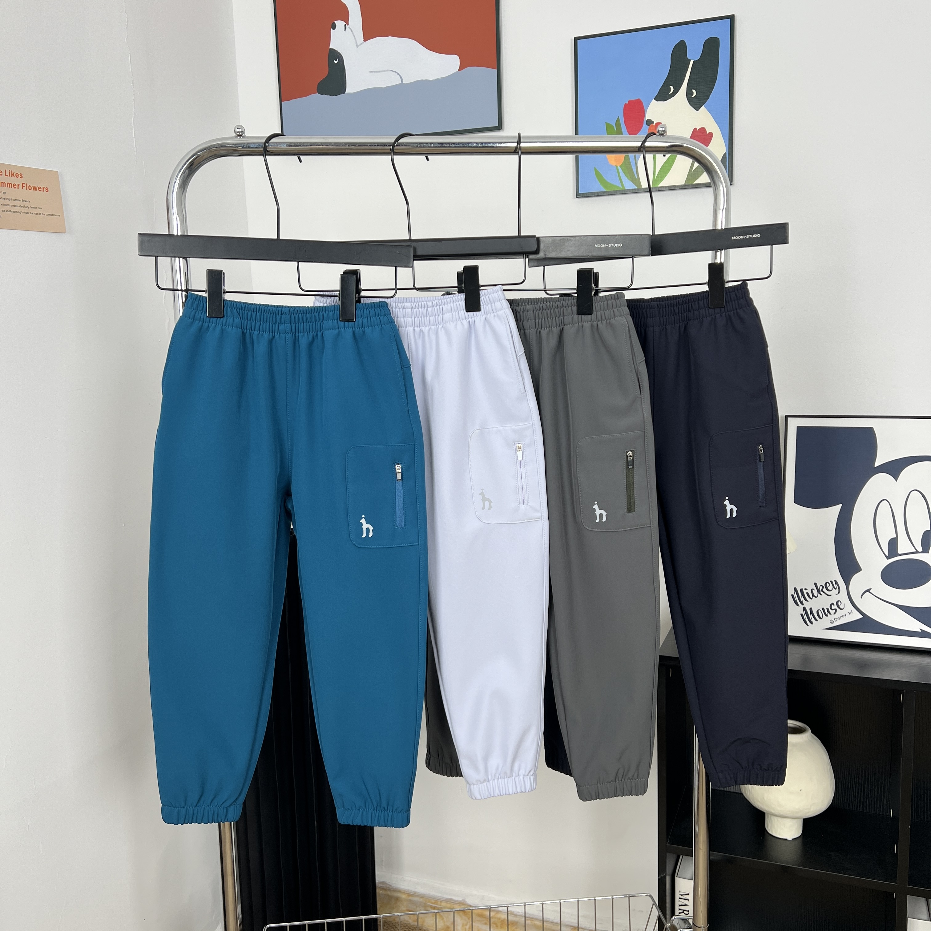 【加绒版软壳】25年秋冬季新品儿童舒适加绒版软壳防风休闲裤《YP》