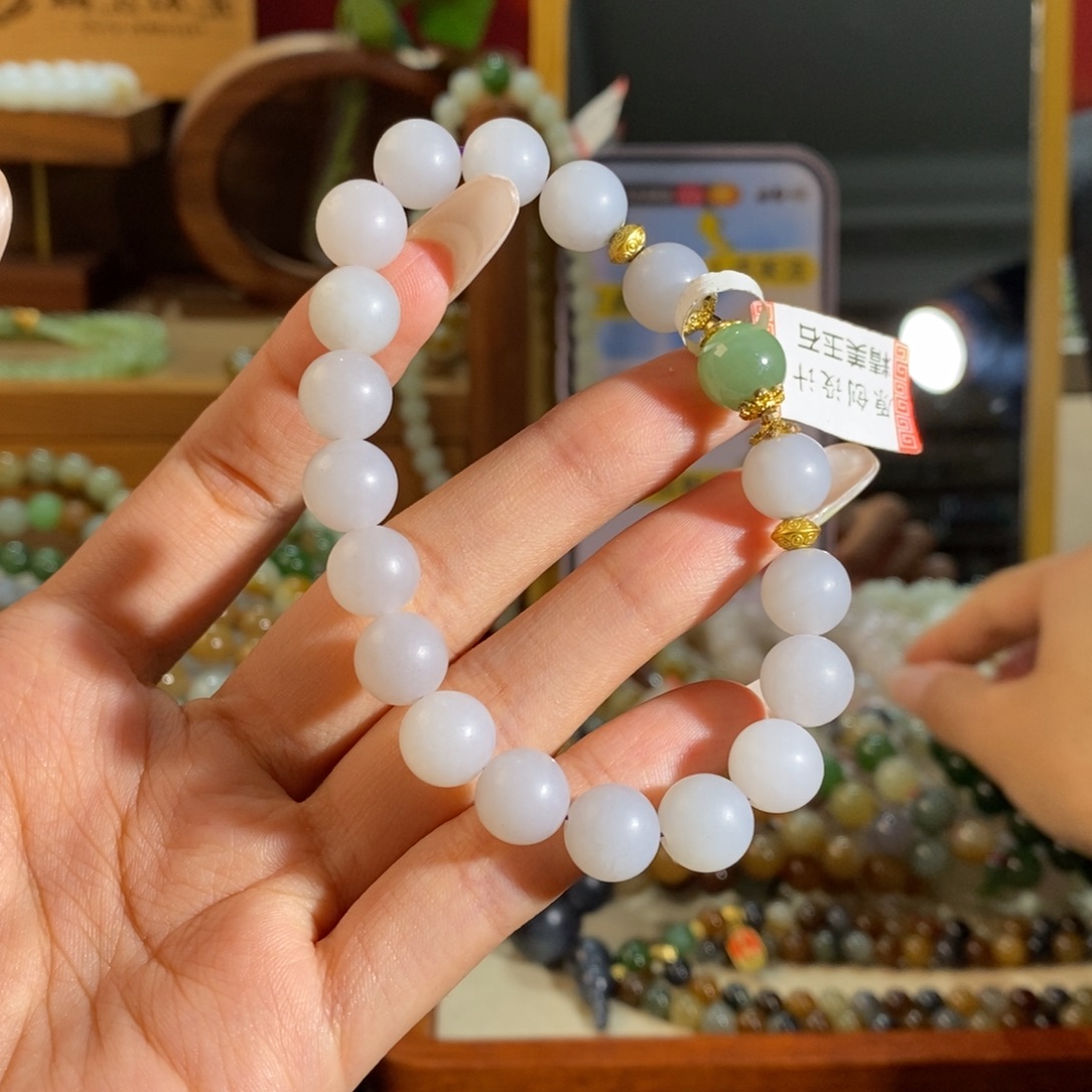 未镶嵌手串和田玉