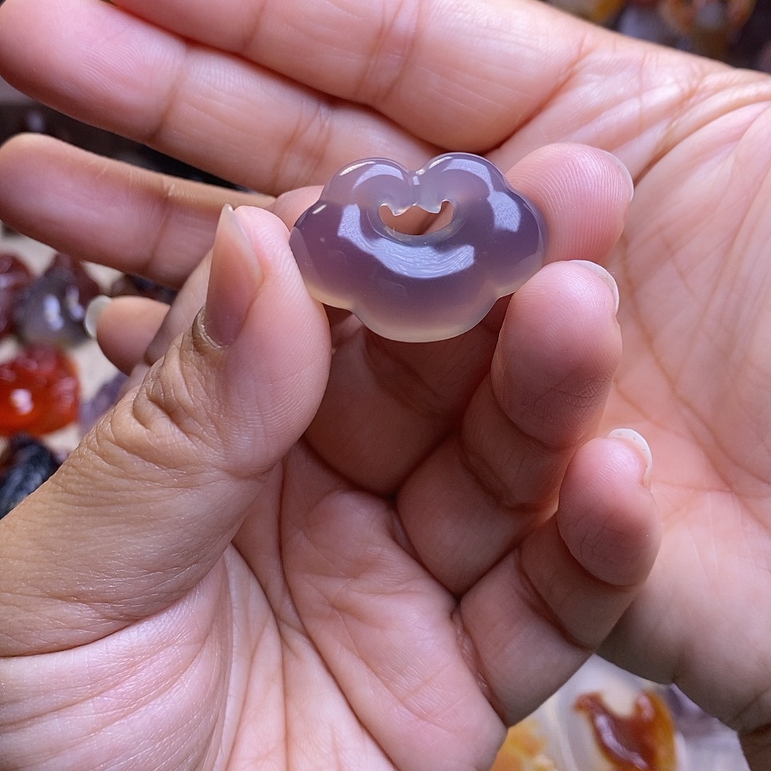 玛瑙/玉髓未镶嵌颈饰