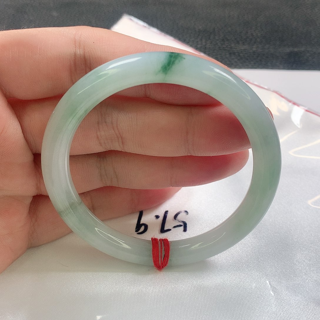 未镶嵌手镯（圆镯）翡翠387号