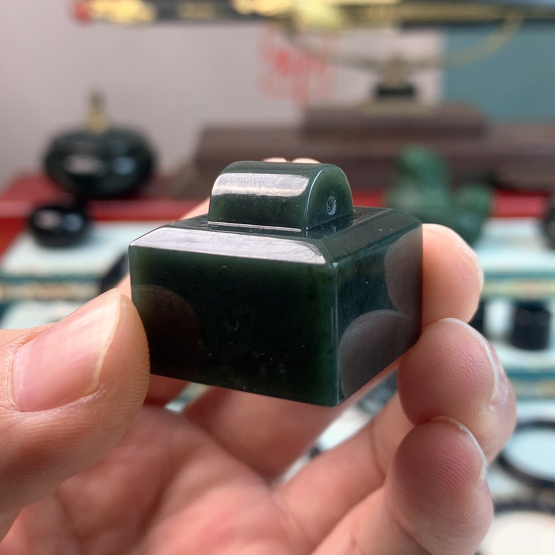 和田玉印章未镶嵌