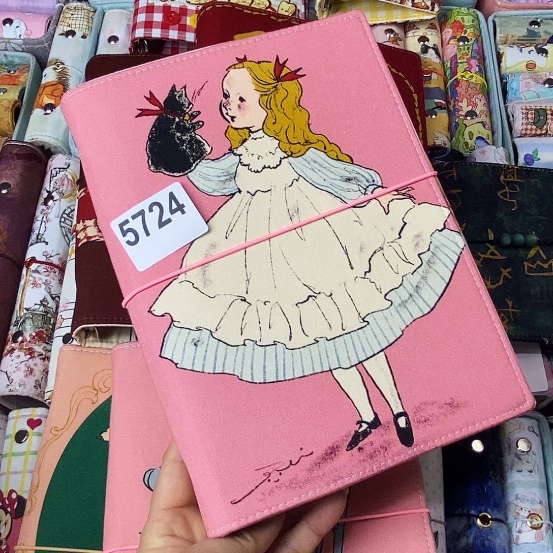 织绣A5 活页不加纸5724