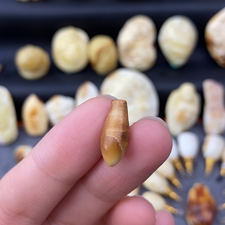 琥珀未镶嵌裸石侧挂i84