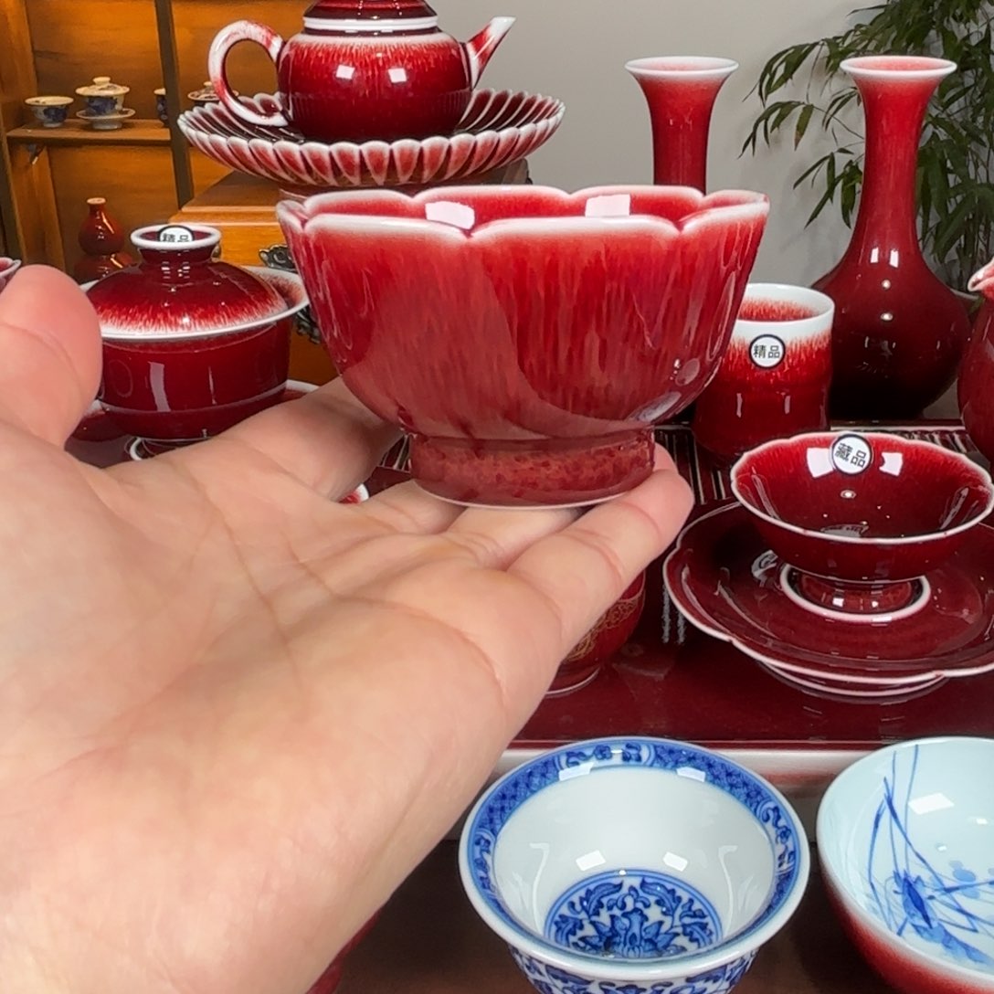 杯景德镇原矿郎红杯