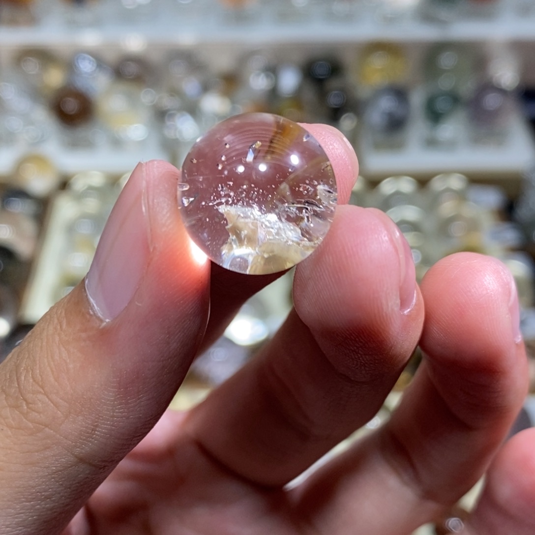 大***儿未镶嵌珠宝半成品水晶16.2m