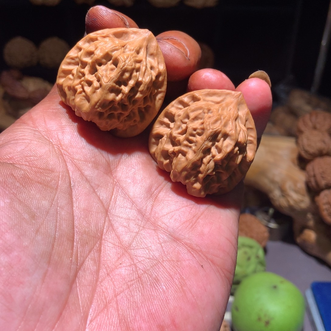 桃核吊坠野生公子帽