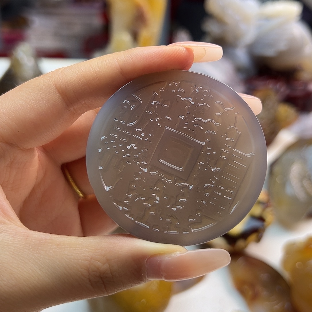 玛瑙/玉髓未镶嵌颈饰